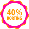 300+ producten met 40% korting